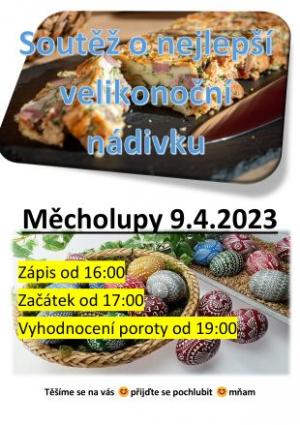 Velikonoční nádivky 2023
